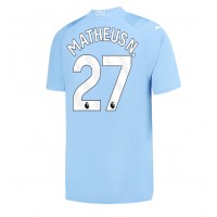 Muški Nogometni Dres Manchester City Matheus Nunes #27 Domaci 2023-24 Kratak Rukav